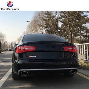 Chất lượng cao 12-15 năm A6 để RS6 body Kit PP chất liệu xe phía trước Bumper lưới tản nhiệt phía sau khuếch tán ống xả lời khuyên Phụ Kiện Xe Hơi - Product Image 6