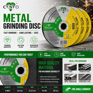 Disque à tronçonner ISO MPA CE 150x6x22.23mm à <span class=keywords><strong>centre</strong></span> dépressionné pour acier inoxydable Inox, disque abrasif WA Premium, échantillon gratuit - Product Image 1