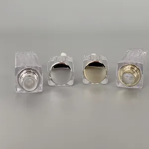 Tubo de gloss labial personalizado, experiência de produção madura tubos de forma forma do lábio com etiqueta privada