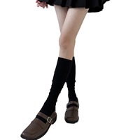 Chaussettes japonaises style JK pour femmes, en coton, côtelées, fines, amincissantes, respirantes, mi-mollet, pour dames