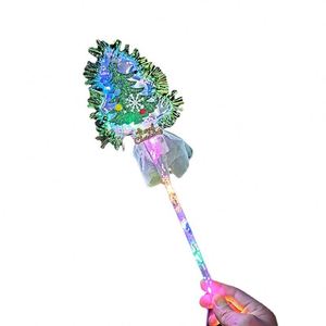 New Golden Christmas Tree Glowing Stick <b>Magic</b> Stick Festival Atmosphere Sparkling Stick Christmas Toy - Product Image 6