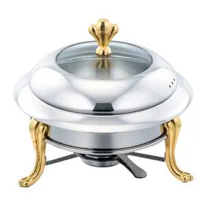 Yuantai hot selling OEM/ODM stainless steel marmite chafing dishes buffet serving tray