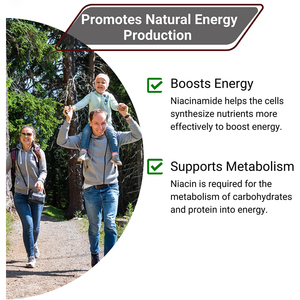 Gouttes liquides de niacinamide personnalisables, supplément de vitamine B3 pour une peau saine et un soutien du système nerveux, dosage oral pour adultes - Product Image 5