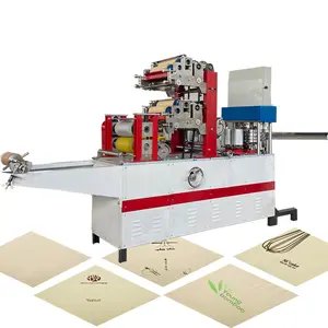 Небольшой размер машины для семейного бизнеса полностью автоматическая машина для производства бумажных салфеток производственная линия