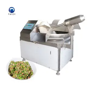 Industrial Electric High Speed SUS 304 Vegetable Meat Chopper Bowl Cutter Machine