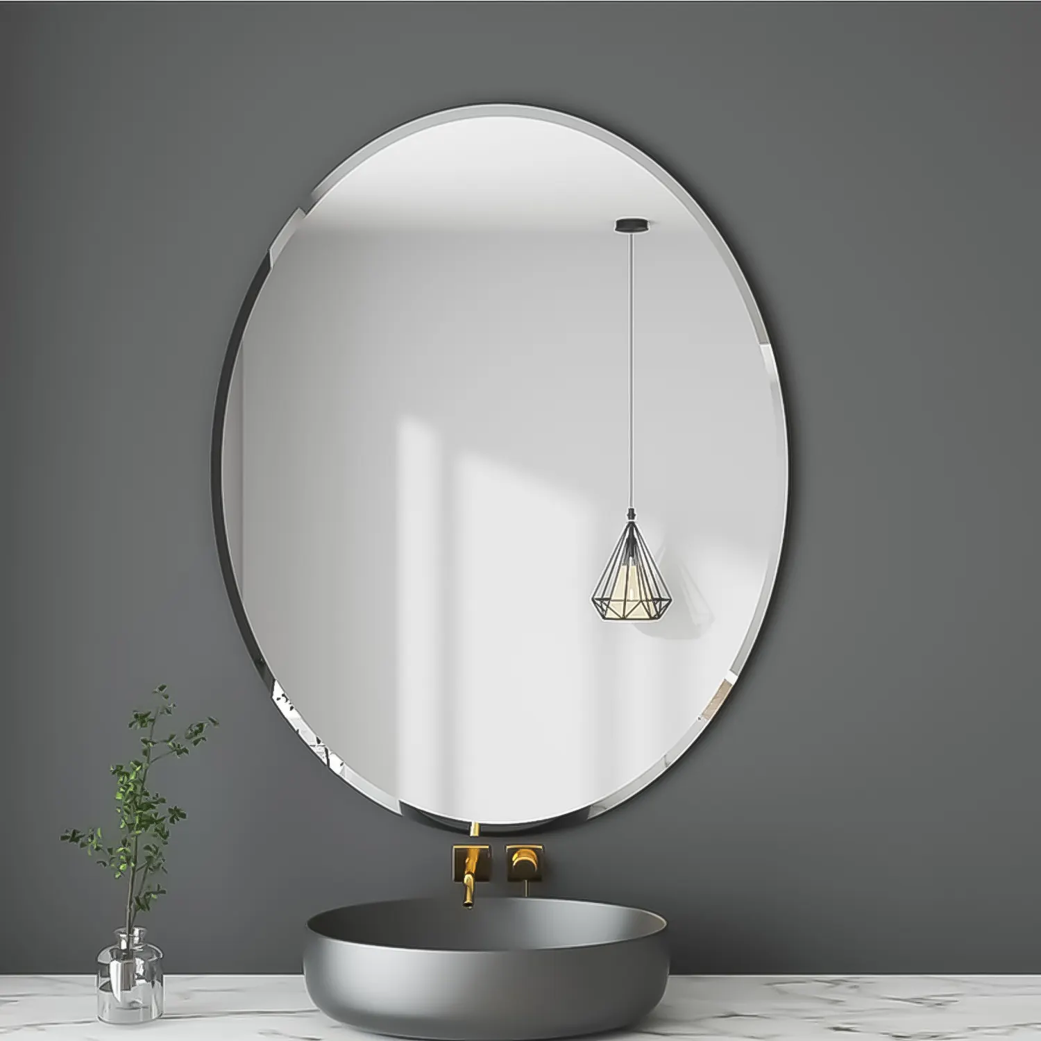 Latest Design Hotel Bathroom Decoration Mirror LED Light Mirror Washing Mirrors Wall