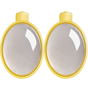 Natural and Hetian jade purple ear <b>stud</b> earrings, S925 <b>silver</b> inlaid earrings, high-end and elegant jade jewelry for ears - Product Image 4