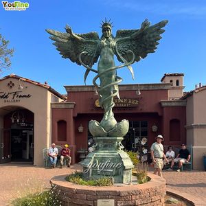 รูปปั้นทองสัมฤทธิ์ทางการแพทย์รูปปั้นคลินิก Caduceus - Product Image 6