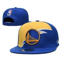 Fitted Hat Warriors Cap Sport kappen Vintage bestickte Fußball Snapback American Basketball Hüte für Männer