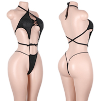 Vente en gros de vêtements de danse exotique, costumes de boîte de nuit, bodys ornés de diamants, string en résille, tenues de strip-teaseuse, lingerie une pièce à lacets