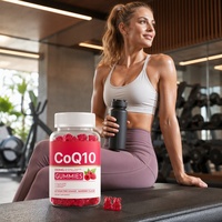 Gummies CoQ10 en gros 250mg Oméga 3 Magnésium B12 Zinc Sans Sucre Énergie Quotidienne pour le Cœur 60 Comprimés