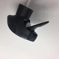 Pulvérisateur à gâchette moussant en plastique noir mat RTS 28/410