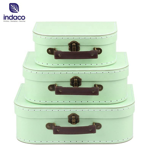 Caja de regalo rígida de cartón para zapatos, ropa interior, toallas, calcetines, regalos para niños, bebés, recién nacidos, conjunto de regalo para bebés. - Product Image 1