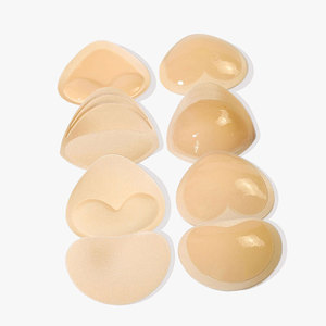 Push up Bra Pads for <strong>Small</strong> <strong>Chest</strong> Women Double Sided Adhesive Breast Enhancers Invisible Triangle Sponge Inserts for Bikini Bra - Product Image 1