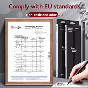 Deli NS722-2B Đen Bút Chì 2B/30Pcs Bút Chì Mài + Tẩy Đen Gỗ Phác Thảo Với Tẩy Đầu Nghiên Cứu Thiết Lập Thi Bút - Product Image 3