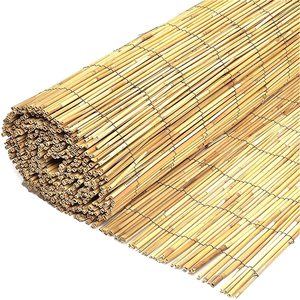Bán Chạy Nhất Bán Buôn Cán Mù Tre Reed Cửa Sổ Shades Nhà Phụ Kiện Retro Rèm Cửa - Product Image 3