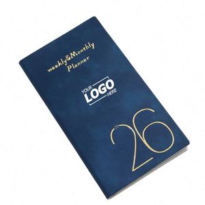 2026 Planner: Pocket <b>A6</b> Weekly Agenda Organizer - Perfect for Business & Promotional Gifts - Product Image 1