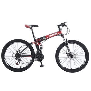 KWO venta al por mayor precio barato casco Popular hombres deportes asiento marco Pedal ruedas nuevas bicicletas plegables <span class=keywords><strong>26</strong></span> pulgadas bicicleta de montaña de carbono - Product Image 6