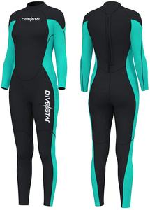 Combinaisons DIVESTAR 3mm <span class=keywords><strong>5mm</strong></span> néoprène <span class=keywords><strong>combinaison</strong></span> corps complet dos fermeture éclair combinaisons humides pour la plongée en apnée surf natation en <span class=keywords><strong>eau</strong></span> <span class=keywords><strong>froide</strong></span> - Product Image 3