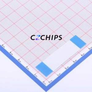 JS10A-12P-050-4-8 FFC Cable (Flexible Flat Cable) P=1mm Connector 12P 1mm 0.3mm Non-Inverting - Product Image 2