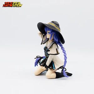 Figurine HESPER 13CM Roxy à genoux, <span class=keywords><strong>Mushoku</strong></span> Tensei Isekai Ittara Honki Dasu, statue manga, figurine PVC, jouet anime, neuve. - Product Image 3