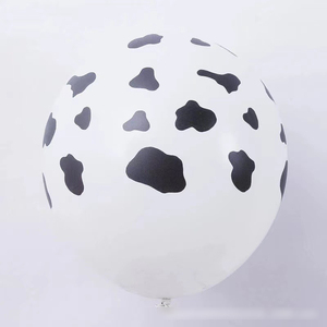 Palloncino Decorativo P48 da 12 Pollici con Motivi Animali: Zampa di Cane, Leopardo, Tigre, Mucca, Cervo - Product Image 5