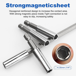 Dz 3 cái mạnh mẽ từ Screwdriver khoan <span class=keywords><strong>bit</strong></span> mở rộng chủ 1/4 "Hex Shank công nghiệp DIY S2 thép cho tác động điều khiển OEM - Product Image 4