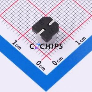 Condensateur électrolytique hybride solide-liquide en aluminium HBW470M1ETR-0606 SMD, D6.3xL5.8mm 47uF 20% 25V - Product Image 2
