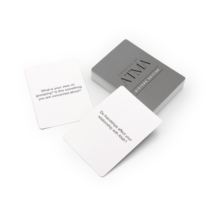 Cartes de jeu personnalisées de haute qualité, imprimées par un fabricant, pour des jeux de conversation personnalisés entre amis et en groupe - Product Image 4