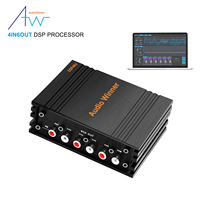 AudioWinner DSP46U Processeur de signal numérique à 6 canaux de classe A/B pour les fonctions audio de voiture Connectivité BT intégrée et égaliseurs
