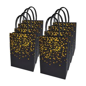 Paper Gift <b>Bags</b> with Handles Valentines Day Birthday Shopping Kraft <b>Bags</b> for Wedding Party Simple Style Carry Paper <b>Bags</b> - Product Image 1