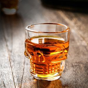 وصل حديثًا شفاف Ru Star زجاج جمجمة 55 طلقة لنبيذ تيكيلا براندي فودكا ويسكي - Product Image 3