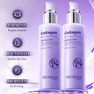 BIOAQUA Rekombinant Kolajen III Yatıştırıcı Emülsiyon Nemlendirici Su Emülsiyonu Besleyici Pürüzlü Yüz Cilt Bakım Ürünlerini İyileştirir - Product Image 2