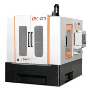 Maxtors Middle Size High Speed China 3 axis Gantry CNC Engraving and Milling Machine for Metal Machining FANUC SIEMENS YMC-8070