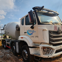 Camion malaxeur à béton d'occasion léger électro-hydraulique Zoomlion 2021 de 12 m³ avec châssis Howo et revêtement de tambour résistant à l'usure