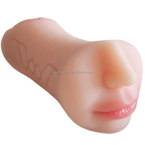3 em 1 Soft Silicone Masculino Masturbadores Realista Bolso Pussy <span class=keywords><strong>Anus</strong></span> Boca Realista Sexo Oral Masturbação Manga para Homens - Product Image 5