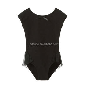 Robes de <span class=keywords><strong>danse</strong></span> à nœuds, vêtements de scène pour danseurs, nouveau design à manches courtes pour filles, <span class=keywords><strong>justaucorps</strong></span> de ballet, <span class=keywords><strong>justaucorps</strong></span> de gymnastique pour enfants - Product Image 4