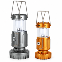 Lanterne de camping LED portable, lumière d'urgence extérieure, lanterne rechargeable pour la randonnée et la pêche