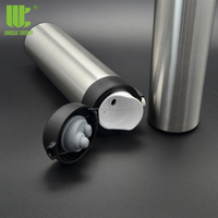 Bouteille d'eau de sport isolée sous vide en acier inoxydable de haute qualité de 480ml Conception de groupe unique Logo personnalisé Support de thermos en vrac