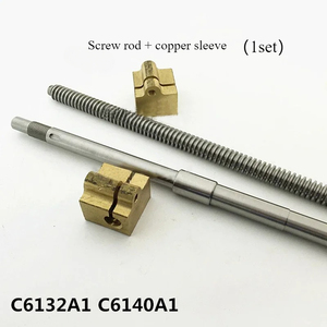 C6132/C6140A1 accessori per tornio a vite centrale gruppo dado a vite 590/620MM diametro esterno 16 denti passo 4 filettatura sinistra - Product Image 2