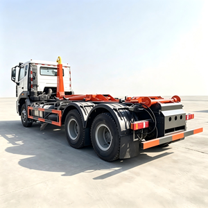Camion benne à benne basculante SINOTRUK HOWO 6*4 neuf, camion de voirie robuste pour le transport de conteneurs amovibles - Product Image 2