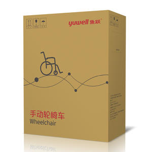 รถเข็นพับได้ Yuwell 2000 น้ำหนักเบา ทำจากอลูมิเนียม พกพาสะดวก สำหรับการเดินทางและการใช้งานในชีวิตประจำวัน - Product Image 2