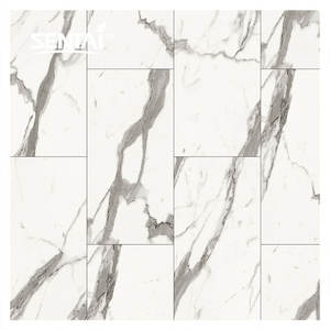 <span class=keywords><strong>Sentai</strong></span> ประสานชั้นพลาสติกกันน้ำ SPC ไวนิลหินพลาสติกคอมโพสิตพื้นไวนิลสีขาว - Product Image 2