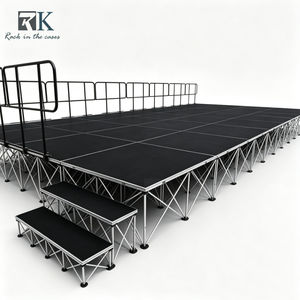 ชุดเวทีพกพา / เวทีอลูมิเนียมอัจฉริยะ / เวทีแบบโมดูลาร์ / เวทีเคลื่อนที่ - Product Image 1