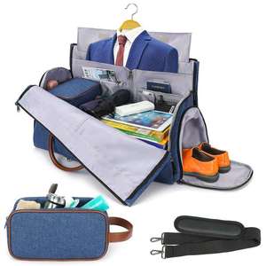 Borsa da viaggio personalizzata certificata BSCI <span class=keywords><strong>valigia</strong></span> per indumenti multifunzione <span class=keywords><strong>con</strong></span> <span class=keywords><strong>Organizer</strong></span> da toilette - Product Image 2