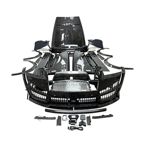 Kit carrosserie en fibre de carbone forgée style MSY 2025 avec grille centrale de phare pour Rolls Royce Cullinan 2019-2024 - Product Image 1