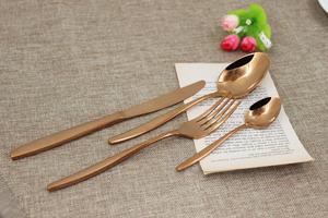 Chương trình khuyến mãi khách sạn Bạc dao muỗng nĩa besteck thép không gỉ Flatware dao kéo <span class=keywords><strong>Set</strong></span> Wedding - Product Image 5