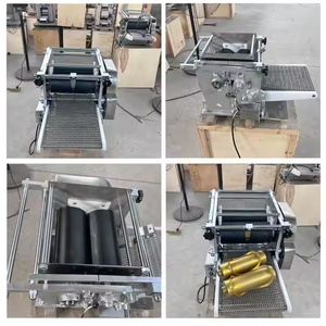 High Quality Industrial 304 Stainless Steel Motor-Driven Mexican Tortilla <b>Machine</b> with 30 Pcs/Min Capacity - Product Image 3