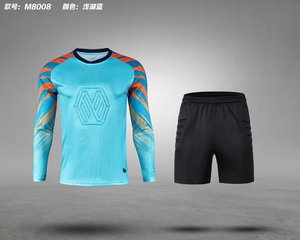 Ensemble d'uniformes de gardien de but de football-Vente en gros de haute qualité-Pantalon et veste-Chemises à manches longues à séchage rapide - Product Image 1