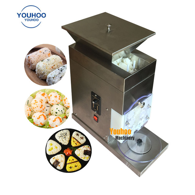 Desktop Sushi Maker Japanese Rice Ball Forming Machine Rice Ball Roll Robot Molding Machine a Sushi